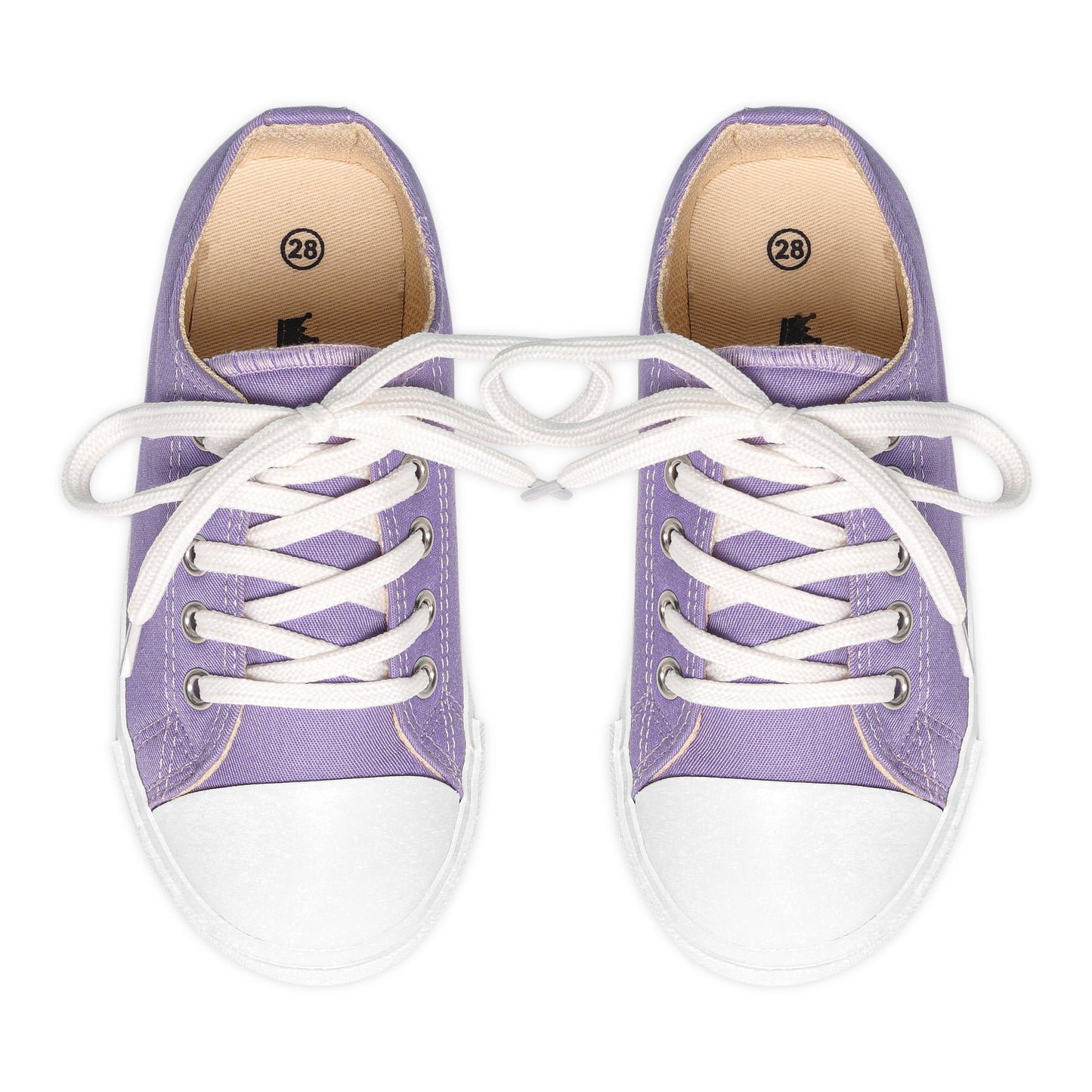 Violet Bloom - Lace-Up Sneakers