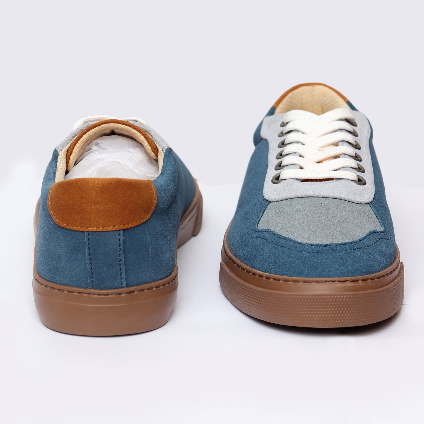 Comfort Lace up Multi Blue - Leather Shoes