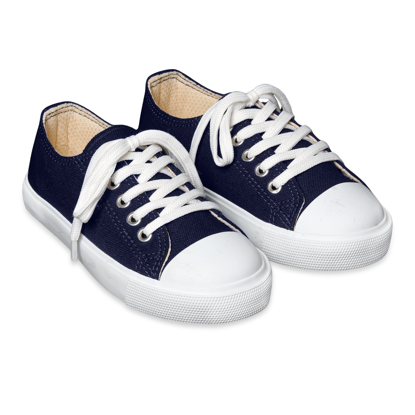 Midnight Blue - Lace-Up Sneakers