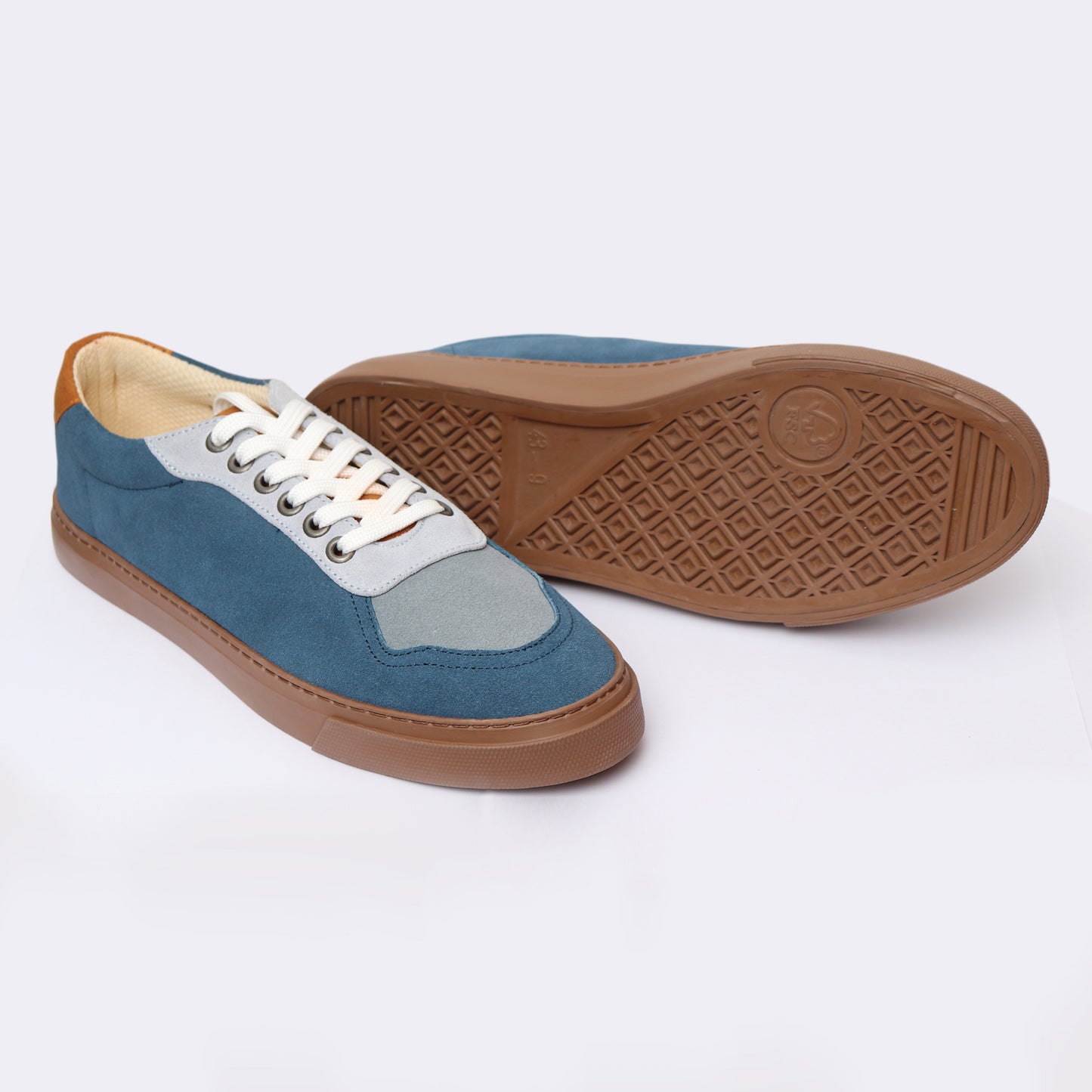 Comfort Lace up Multi Blue