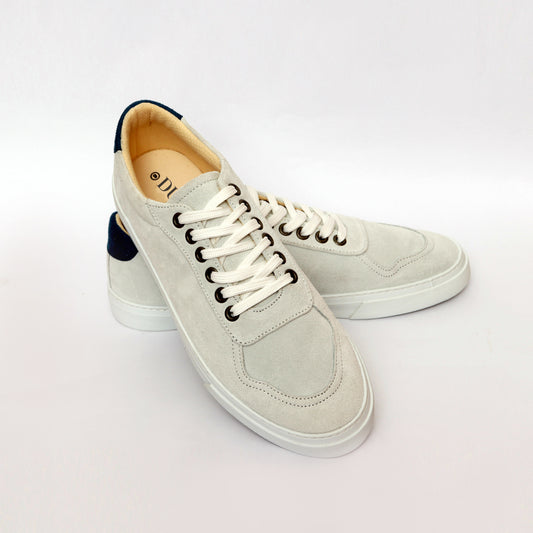 Comfort Lace up Beige white