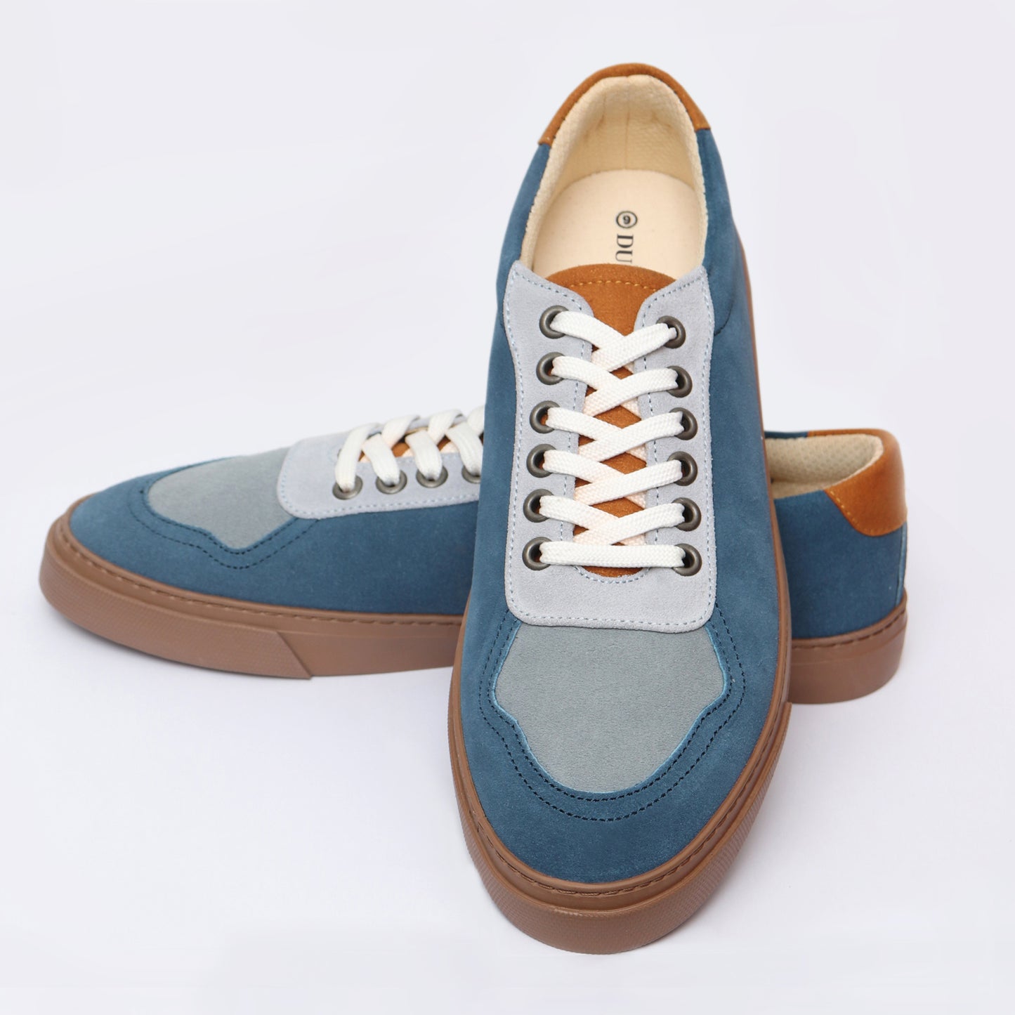Comfort Lace up Multi Blue