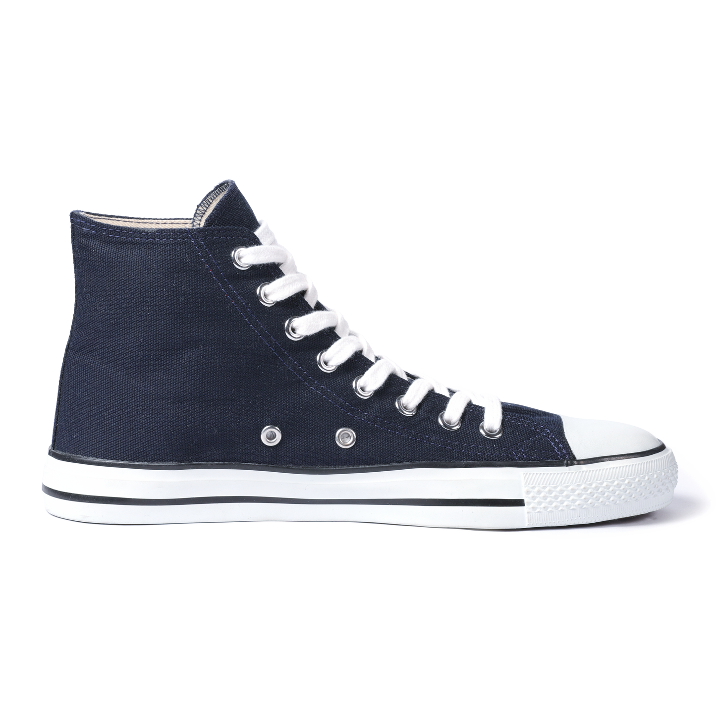 Hi-Ankle Navy Blue Trainer